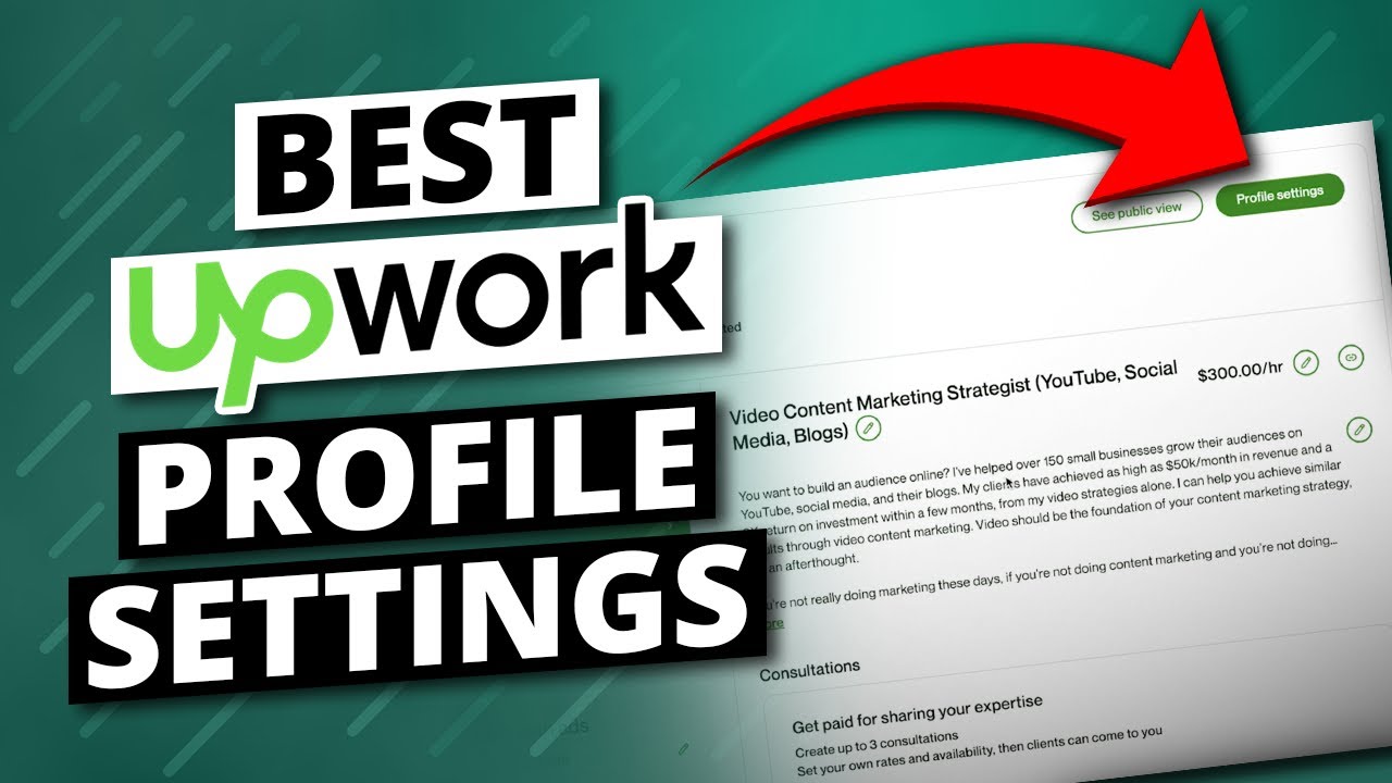 Freelancing Starter: Upwork Profile Setup